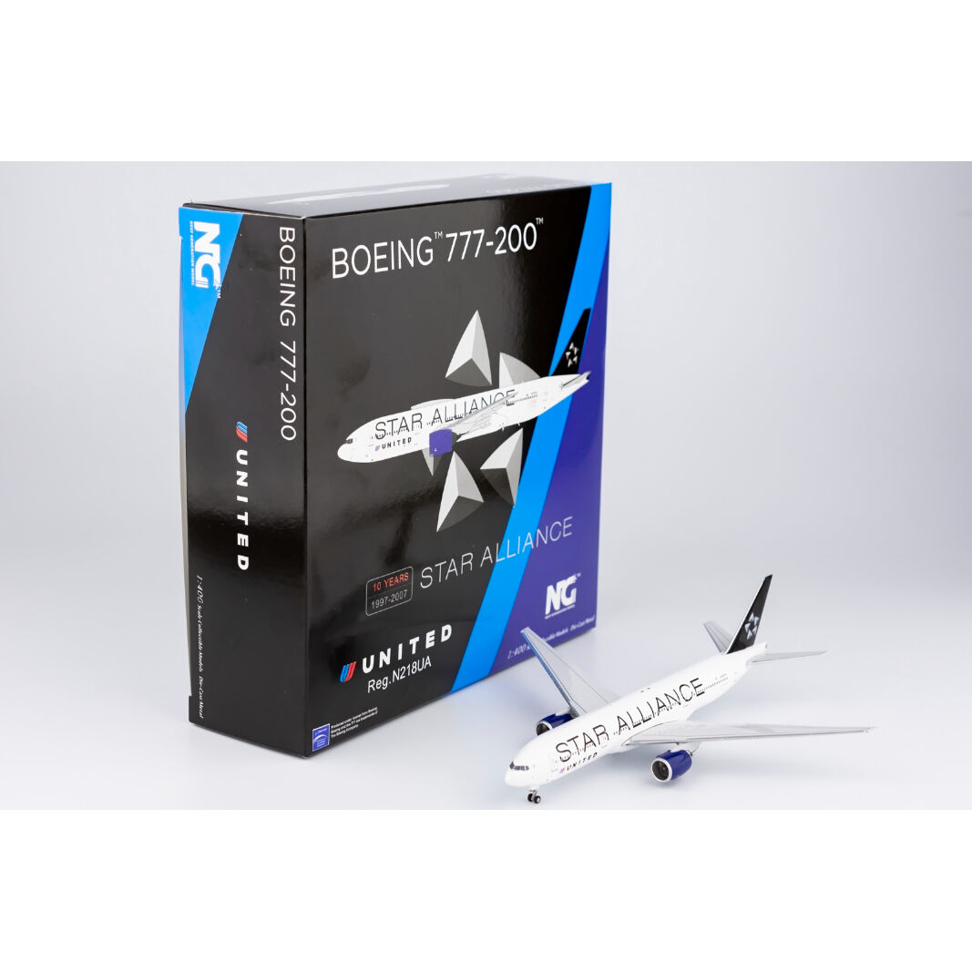1/400 777-200ER ユナイテッド航空[スターアライアンス 特別塗装機]