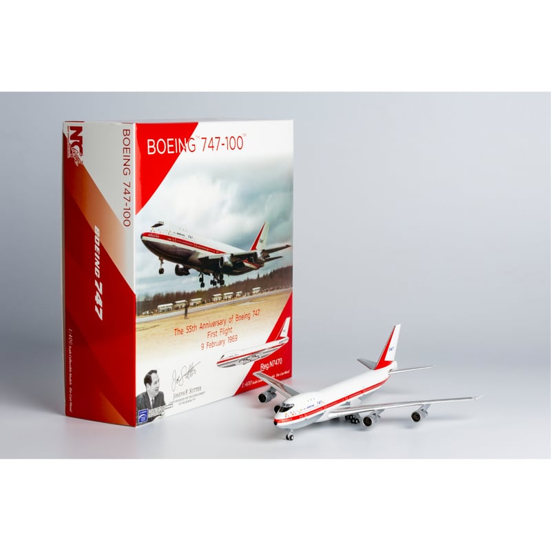 ボーイング 747-400 UNITED Air 1/100 USA製 ボーイング 747-400