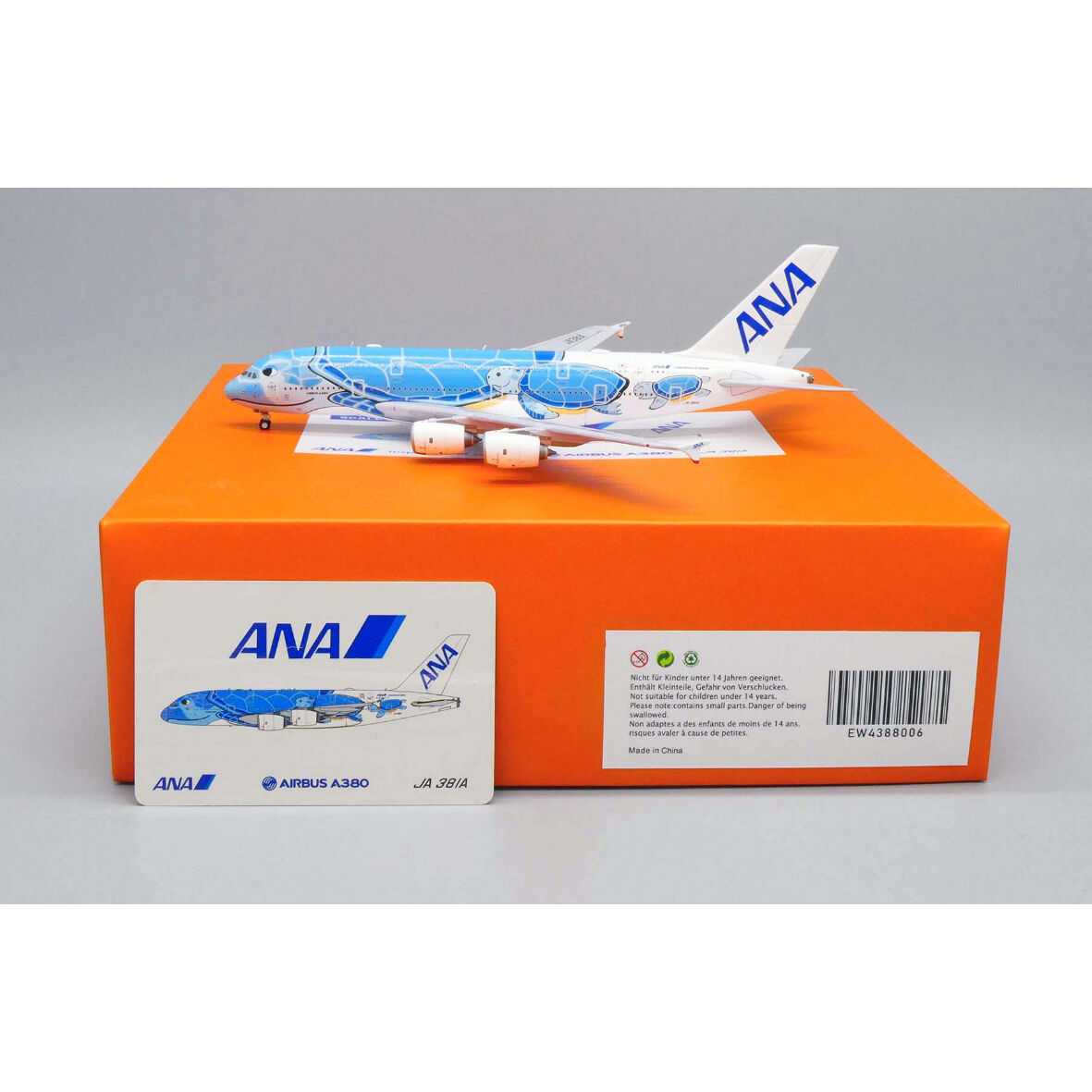 非売品・新商品情報】1/400 A380 ANAフライングホヌ ハワイの「空」ANA