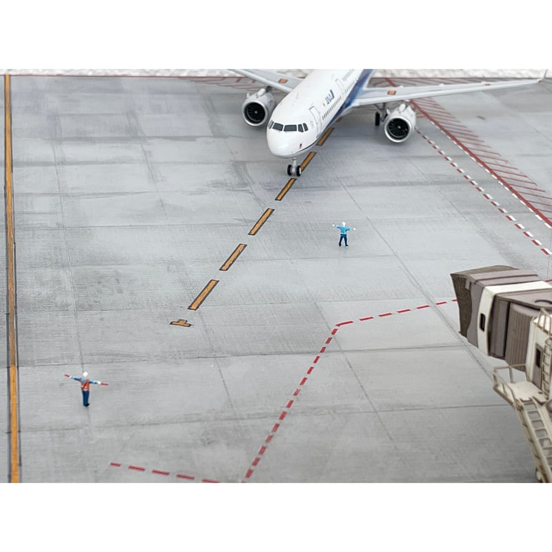 1:200 空港ジオラマシート ジオラマ エプロン モデルプレーン用