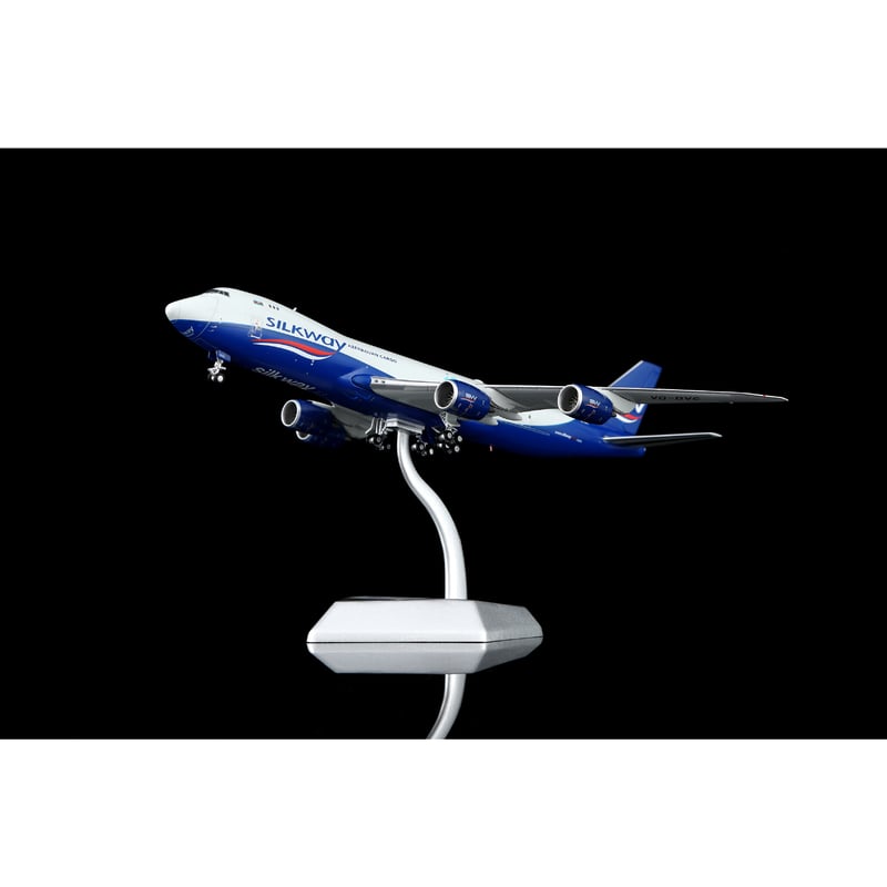 お取り寄せ商品】1/400 747-8F シルクウェイ・ウェスト・エアラインズ