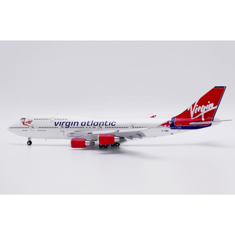 お取り寄せ商品】1/400 747-400 ヴァージン・アトランティック航空