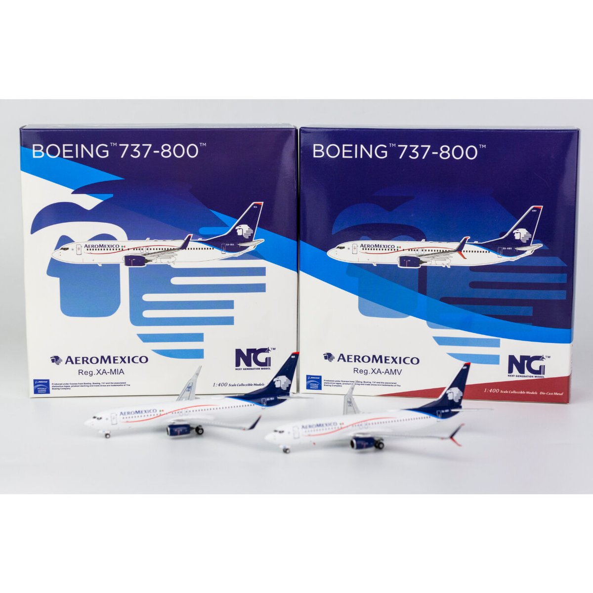 1/400 737-800/w アエロメヒコ航空 XA-MIA | ひこーきちゃん