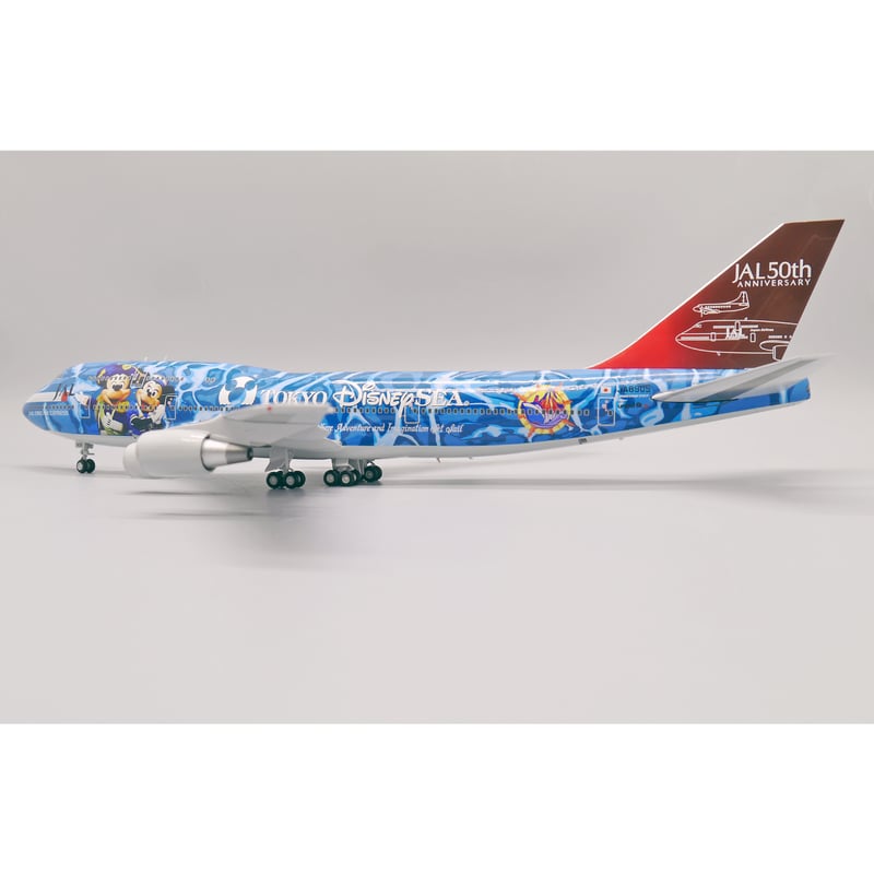 非売品・新商品情報】1/200 747-400D JAL「Tokyo DisneySE