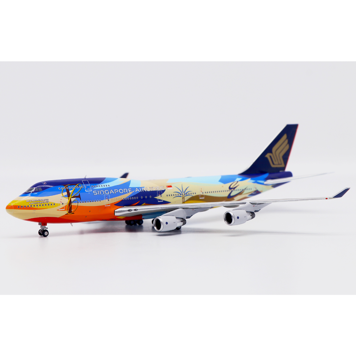 シンガポール航空　787-10 特別塗装　787　1,000号機 1/400 original