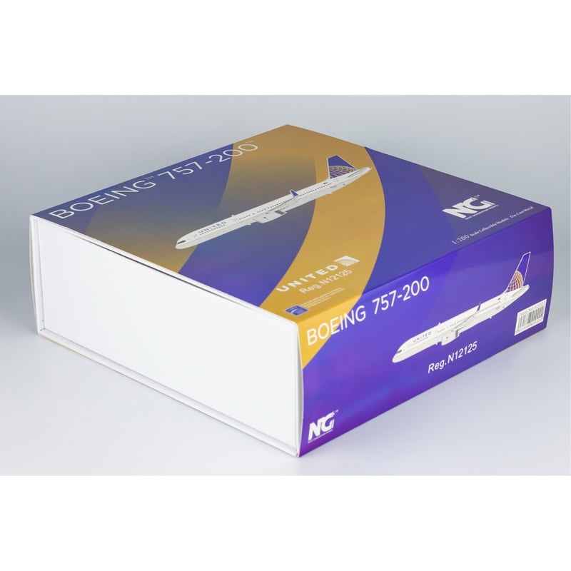 お取り寄せ商品】1/200 757-200/w ユナイテッド航空「旧塗装