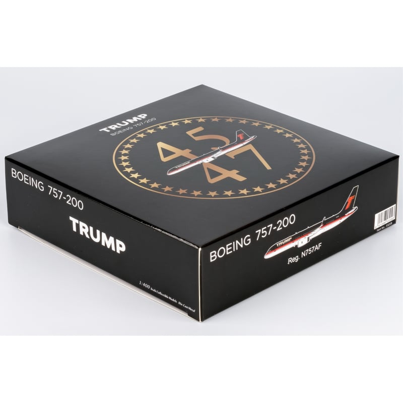 1/400 757-200/w トランプジェット「old tail」 N757AF | ひこー