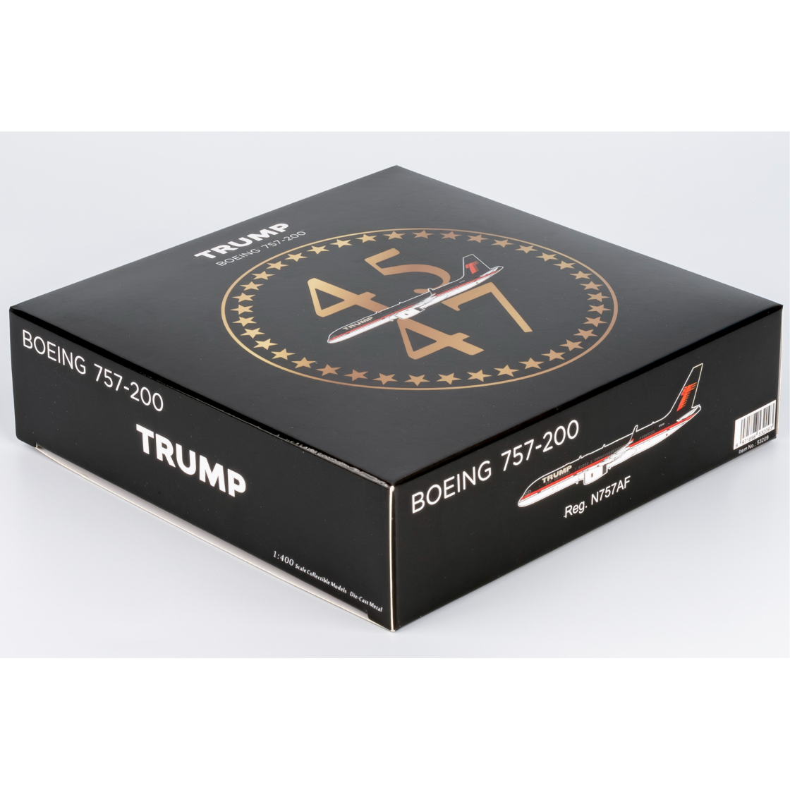 1/400 757-200/w トランプジェット「old tail」 N757AF | ひこー