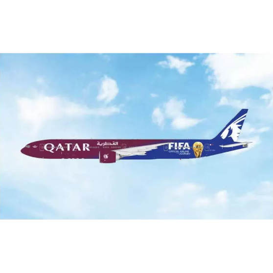 予約商品】1/400 777-300ER カタール航空「Official Airline