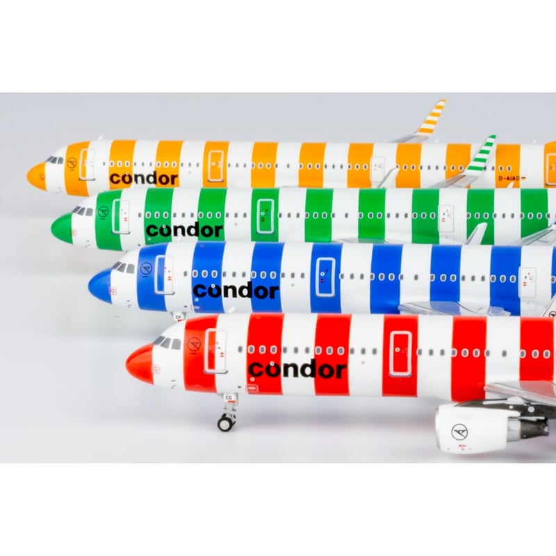 お取り寄せ商品】1/400 A321-200/w コンドル「レッド」 D-ATC