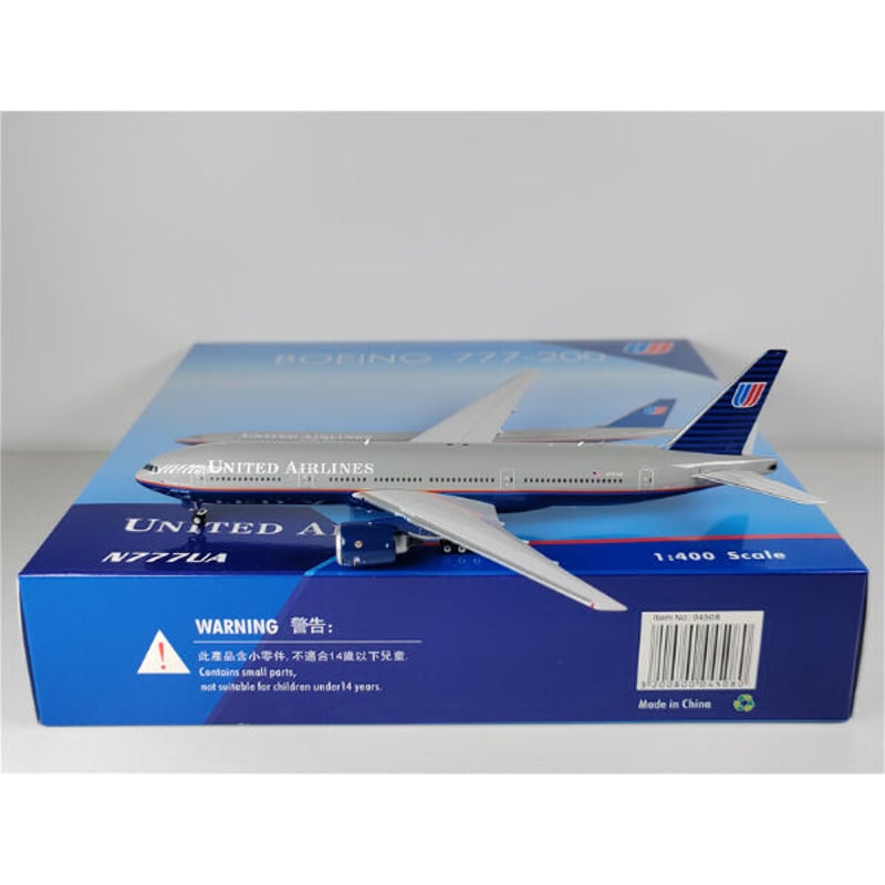 1/400 777-200 ユナイテッド航空 N777UA | ひこー