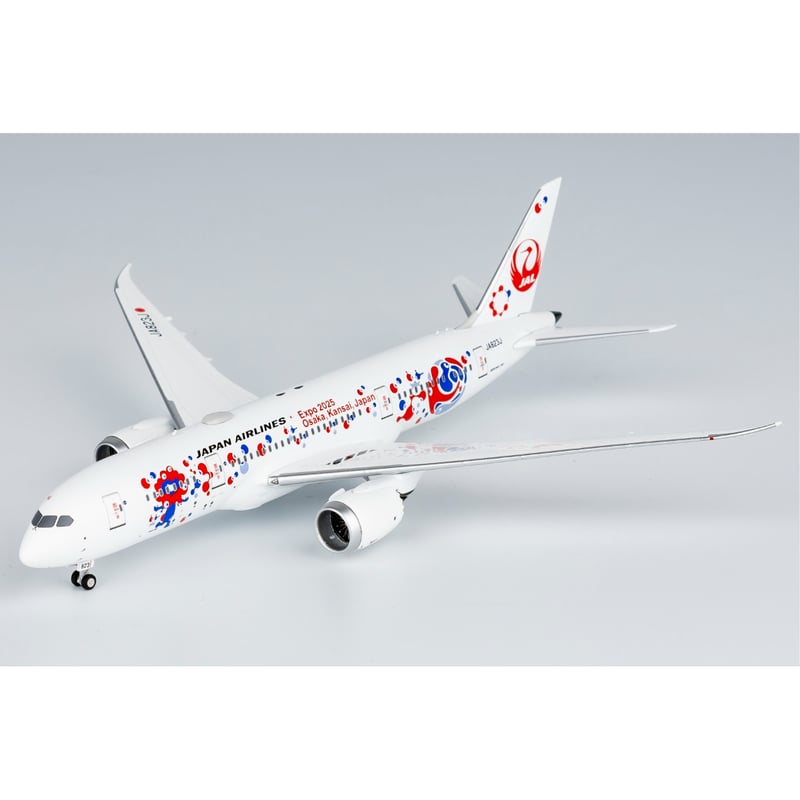 非売品・新商品情報】1/400 787-8 JAL「ミャクミャクJET 2号機」 JA82