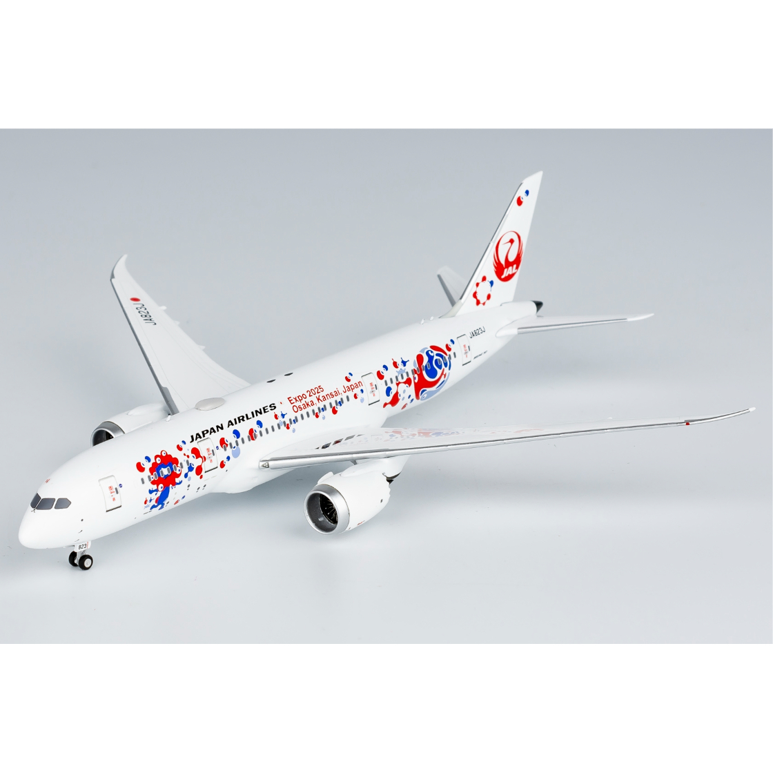 B-Models JAL ミャクミャク B787-8 JA823J 1/200 非売品・新商品情報】1/400 787-8 JAL「ミャクミャクJET 2号機