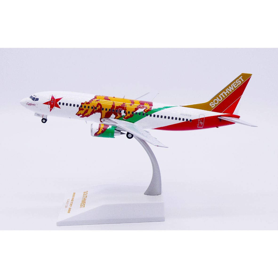 予約商品】1/200 737-300 サウスウエスト航空「カリフォルニア・ワン旧