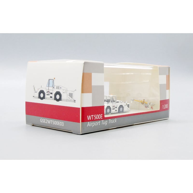 WT500E 空港トグトラック 1:200 Jal 非売品・新商品情報】1/200 トーイングトラクターWT500E JAL太陽