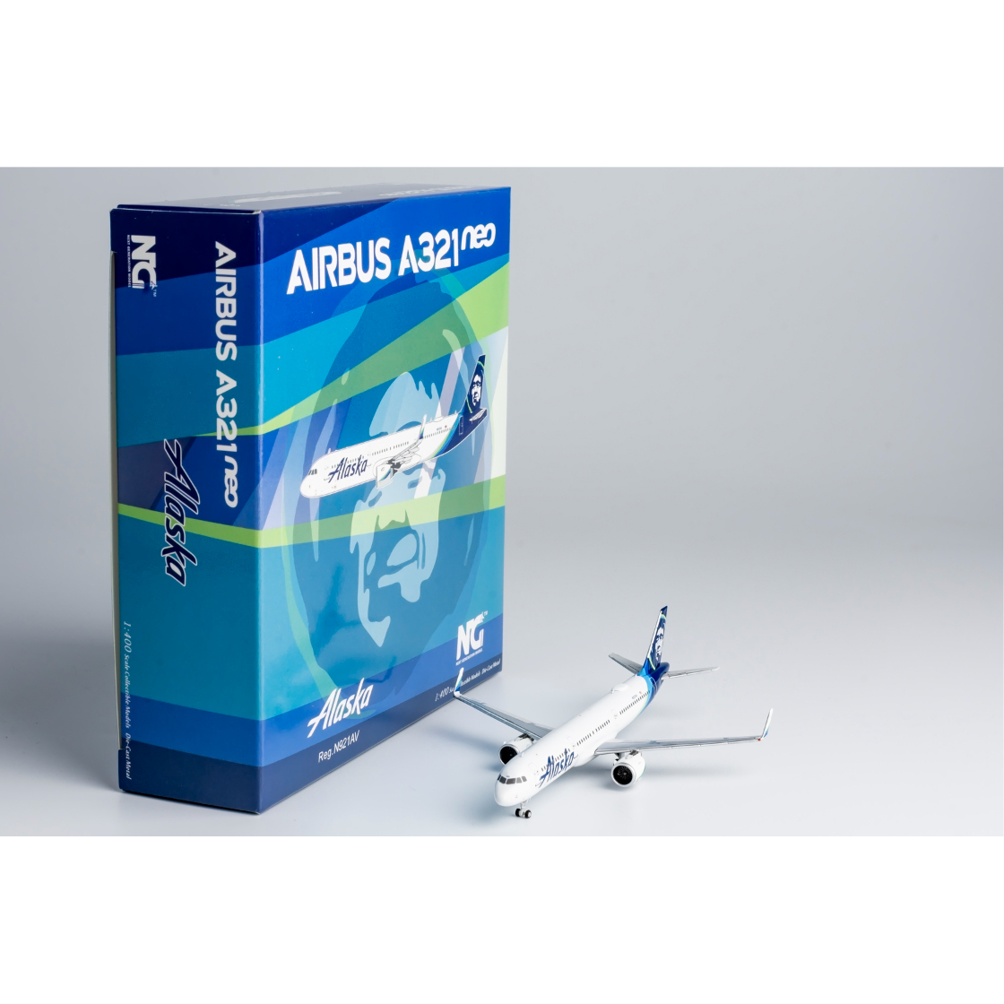お取り寄せ商品】1/400 A321neo アラスカ航空 N921V