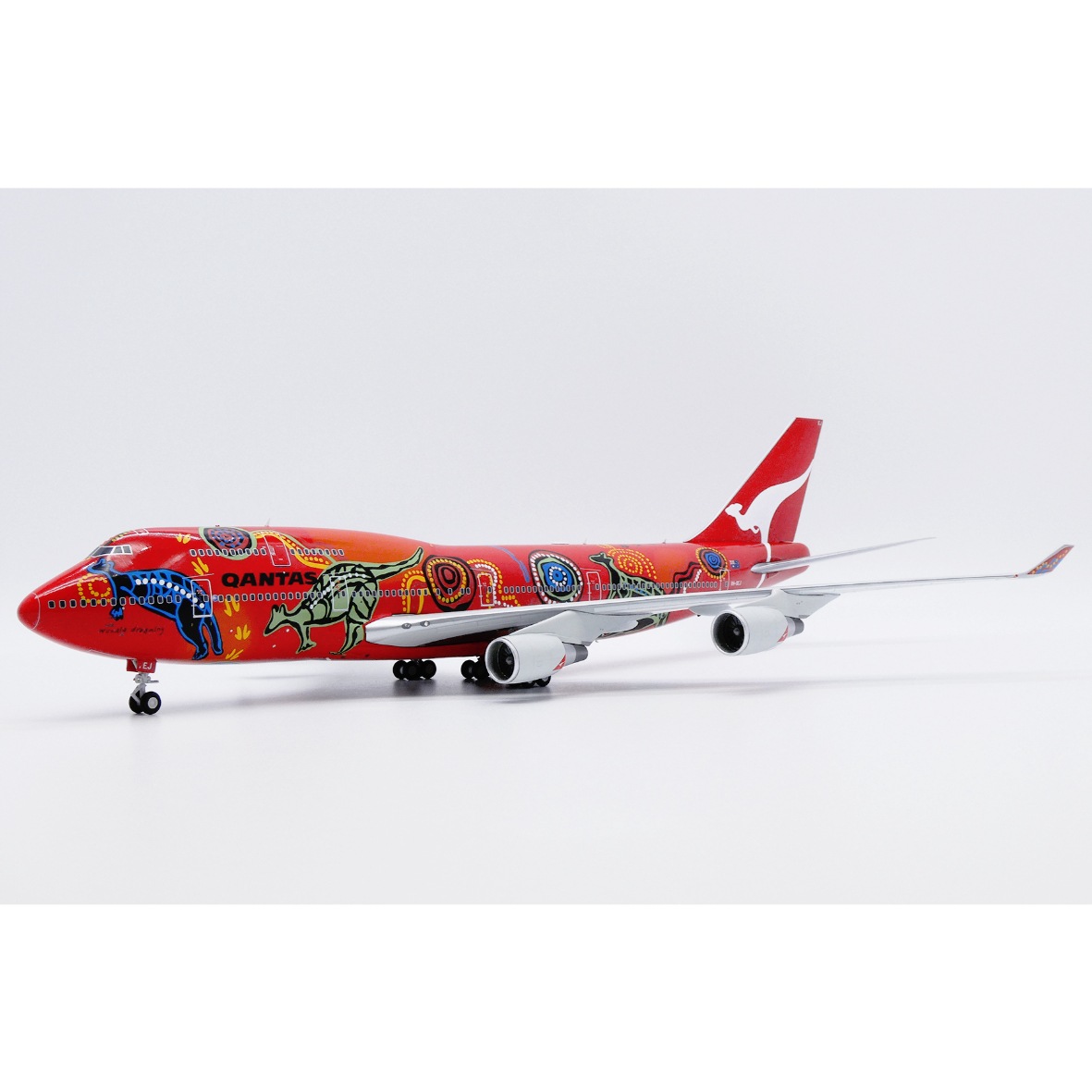 お取り寄せ商品】1/200 747-400 カンタス航空「Wunala