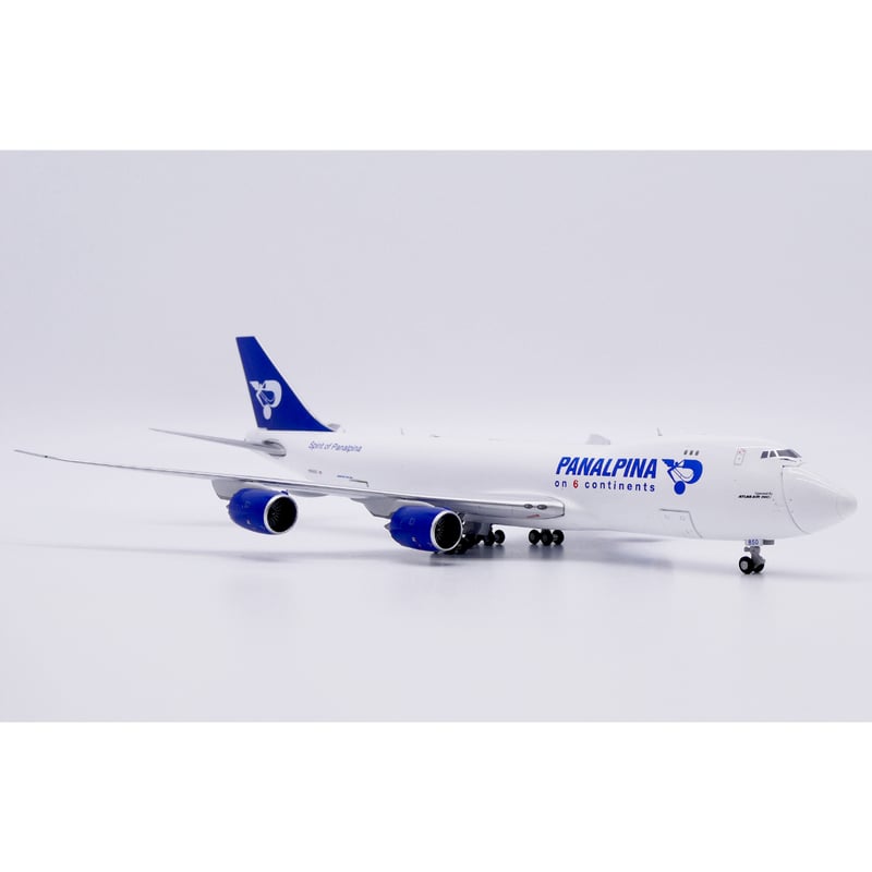 1/400 747-8F パナルピナ N850GT 貨物ドア開閉選択式 | ひこーき