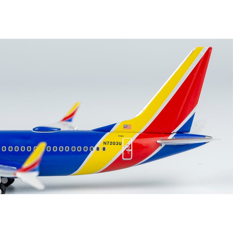 お取り寄せ商品】1/400 737 MAX 7 サウスウエスト航空 N7203U