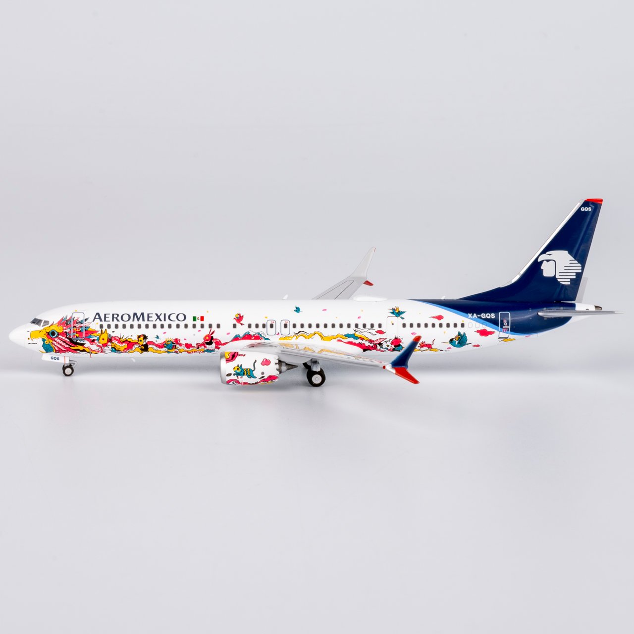 1/400 737 MAX 9 アエロメヒコ航空「Mexico City Kukul