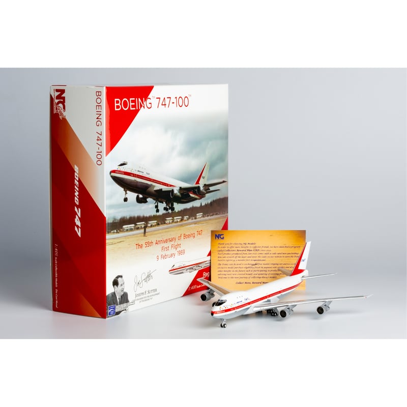 1/400 747-100 ボーイング社「first flight celebratio 1/400 747-100 ボーイング社「first flight celebratio