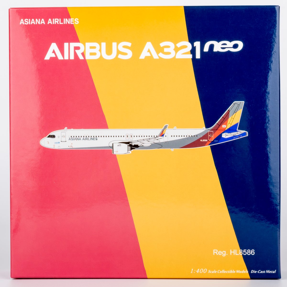 アシアナ航空 A321neo 1/400 飛行機模型 お取り寄せ商品】1/400 A321neo アシアナ航空「大韓航空傘下入り