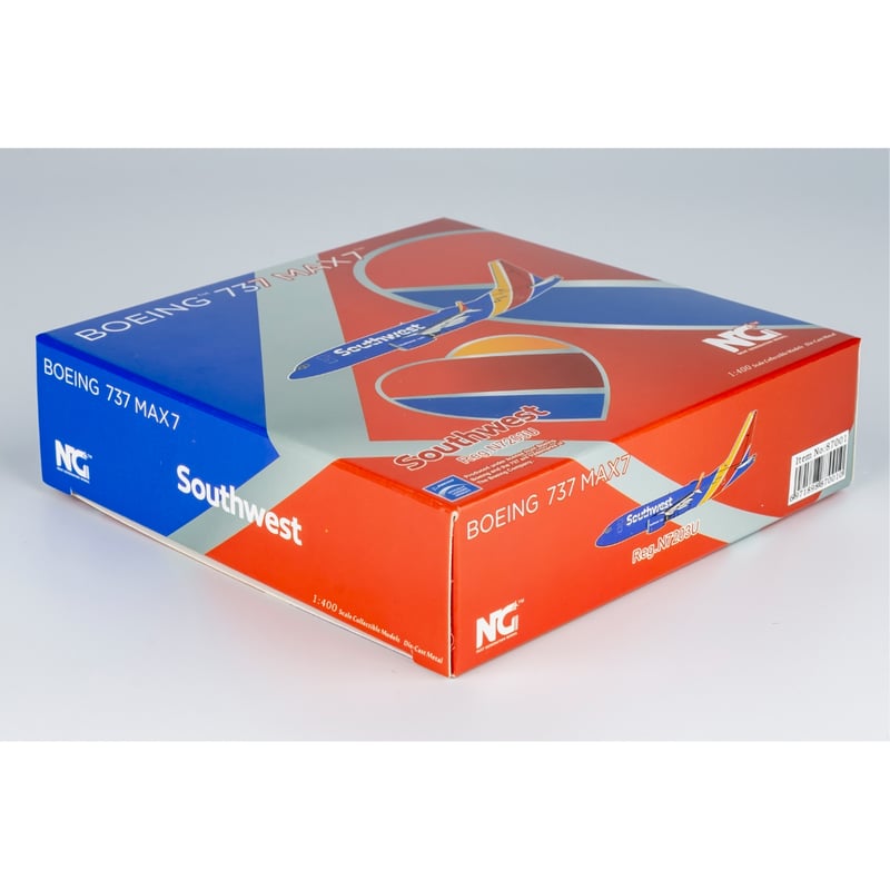 お取り寄せ商品】1/400 737 MAX 7 サウスウエスト航空 N7203U