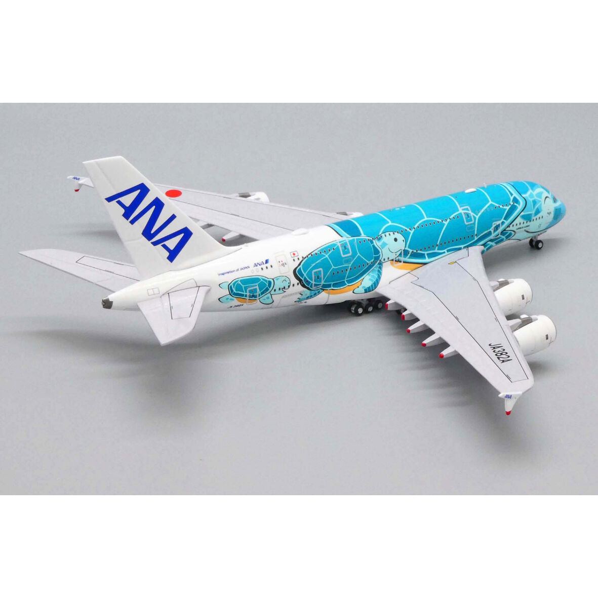 非売品・新商品情報】1/400 A380 ANAフライングホヌ ハワイの「海