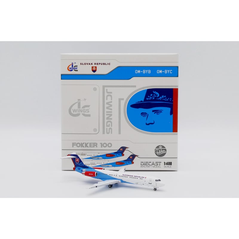 JC Wings1:200 スロバキア政府専用 Fokker100 OM-BYC JC Wings1:200 スロバキア政府専用 Fokker100 OM-BYC - メルカリ