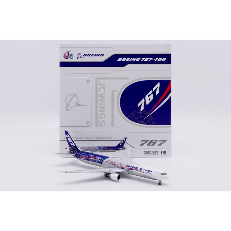お取り寄せ商品】1/400 767-400ER ボーイング社「Leading th