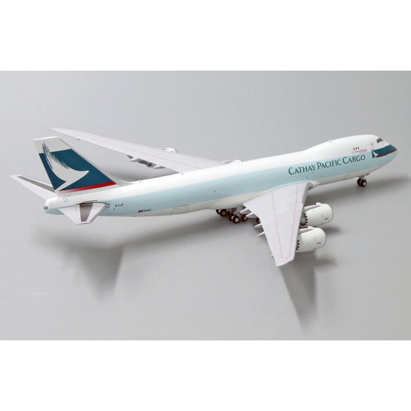 1/400 747-8F キャセイパシフィック航空 B-LJF（貨物ドア開閉設定可...