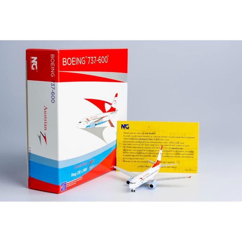 お取り寄せ商品】1/400 737-600 オーストリア航空 OE-LNM |