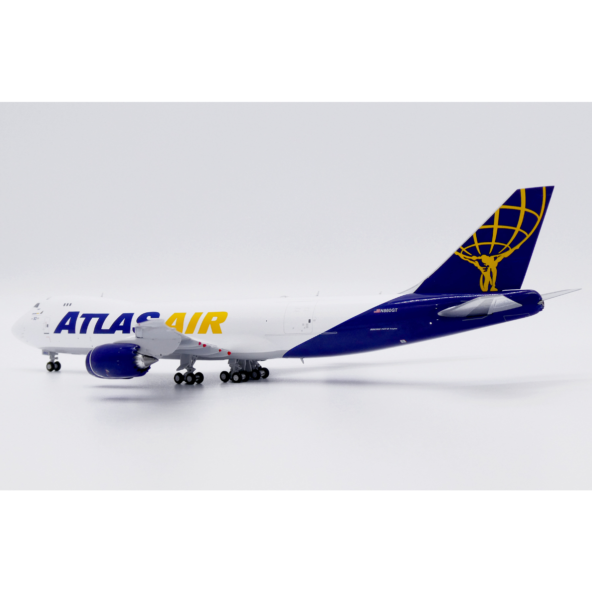 お取り寄せ商品】1/400 747-8F アトラス航空 N860GT | ひこーきちゃん