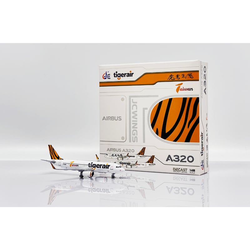 tigerair A320neo タイガーエア台湾 エアバス jc 1:400 ScaleModelStore.com :: JC Wings 1:400 - XX4981 - Tigerair
