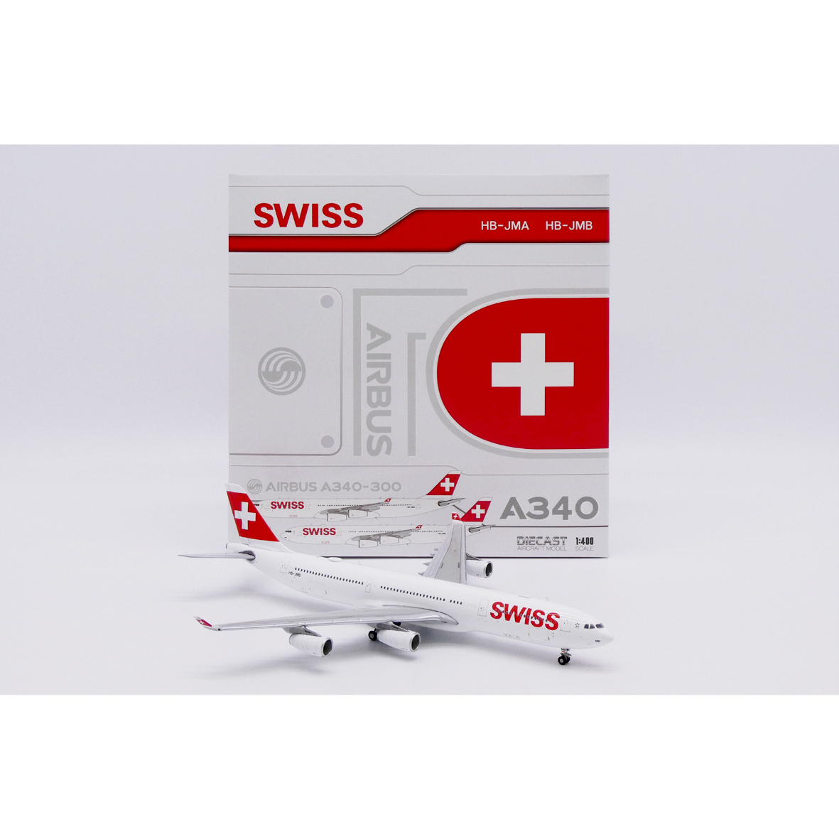 航空機・ヘリコプター Aviation 1:400 SWISS A340-300 HB-JMJ Aviation 1:400 SWISS A340-300 HB-JMJ