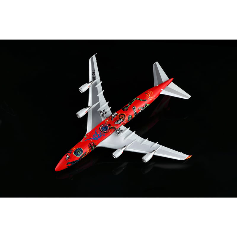 お取り寄せ商品】1/400 747-400 カンタス航空「Wunala Dreaming