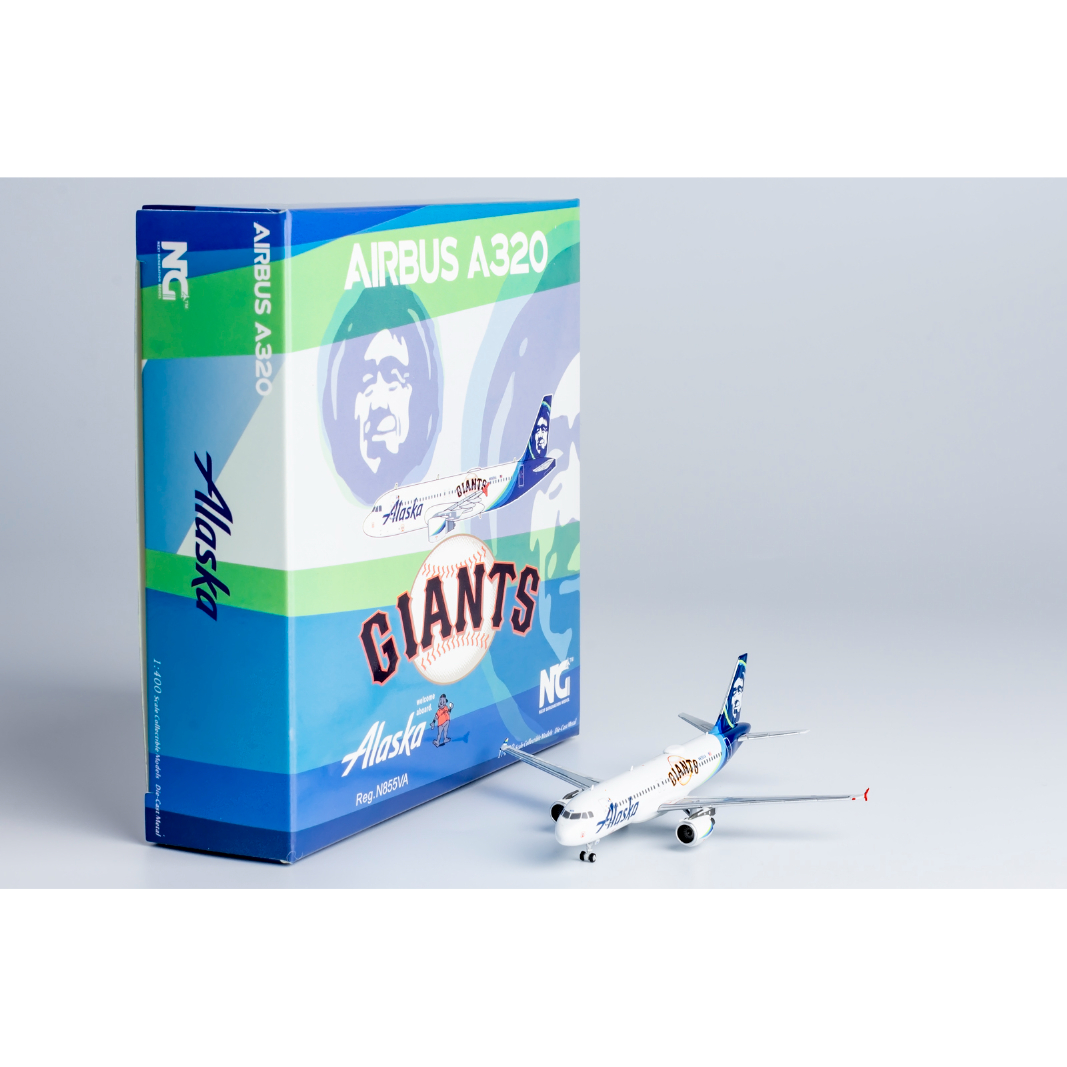 お取り寄せ商品】1/400 A320-200 アラスカ航空[San Francisco Gi