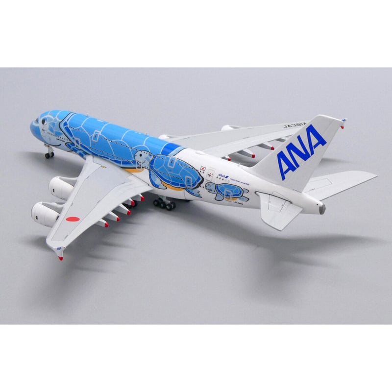 非売品・新商品情報】1/500 A380 ANAフライングホヌ ハワイの「空」ANA