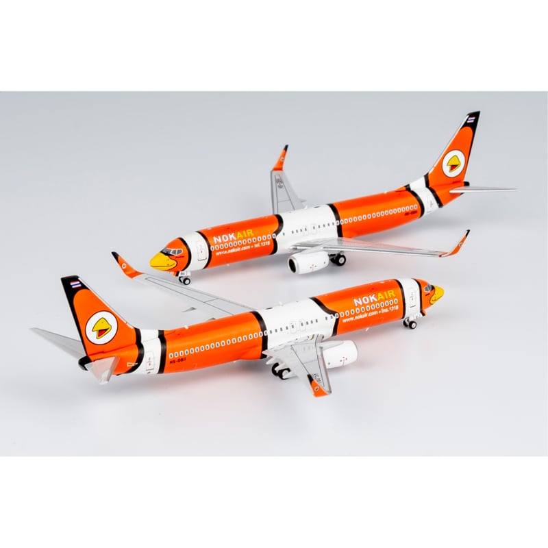 お取り寄せ商品】1/400 737-800/w ノックエア「Nok Ra Ruen