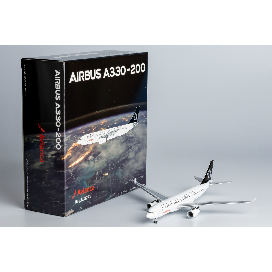 お取り寄せ商品】1/400 A330-200 アビアンカ航空「スター