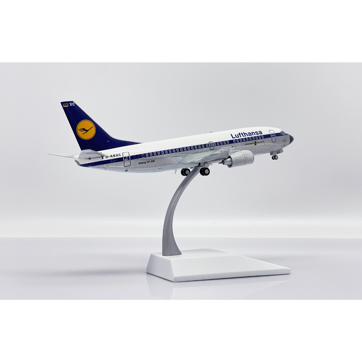 ルフトハンザ旅客機 B-737-200ポリッシュ仕上 ルフトハンザ旅客機 B-737-200ポリッシュ仕上