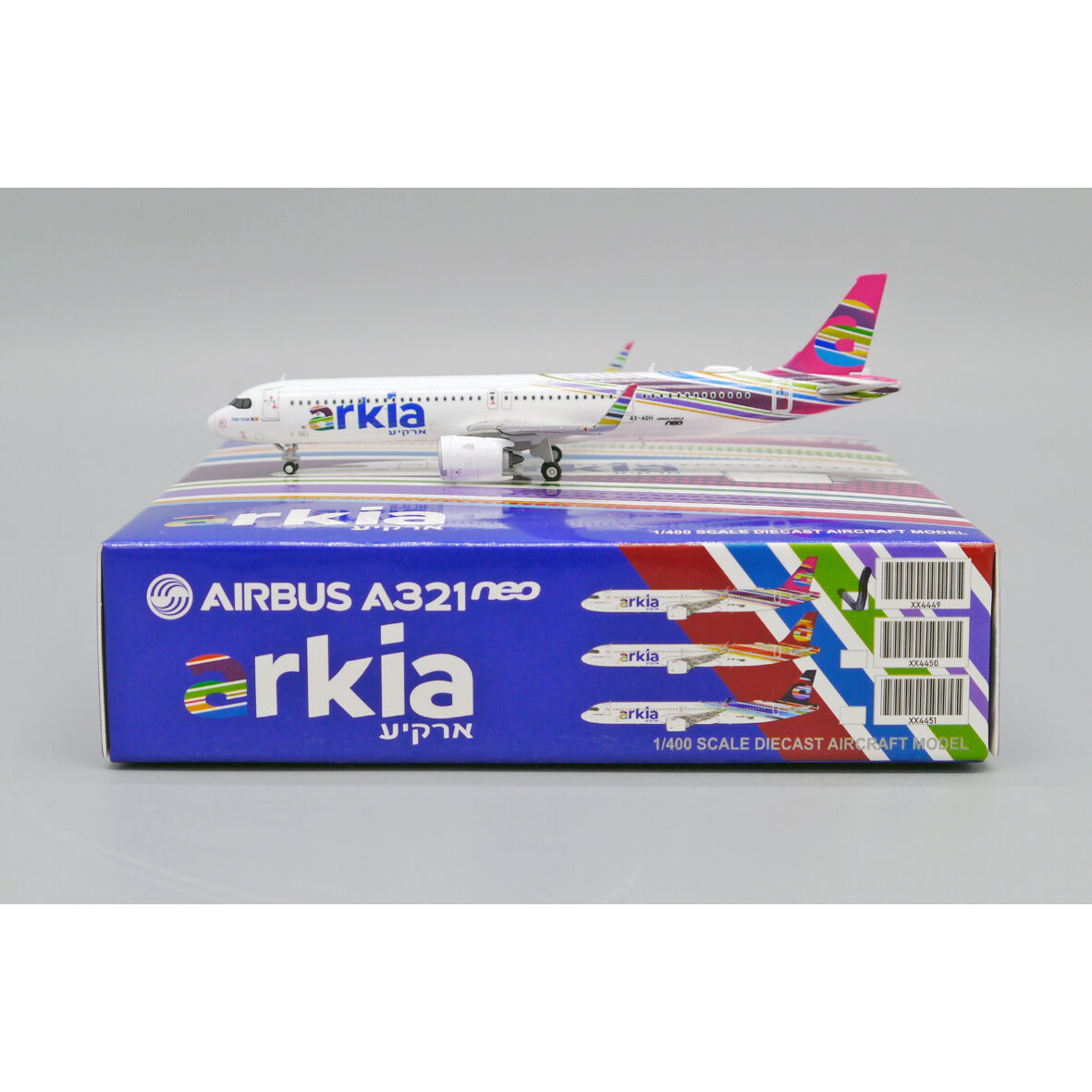 お取り寄せ商品】1/400 A321NEO アルキア・イスラエル航空 4X-A