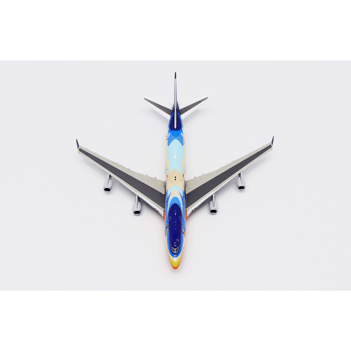 ❶　1/400　シンガポール航空 B747-400 9V-SPL トロピカル塗装 original