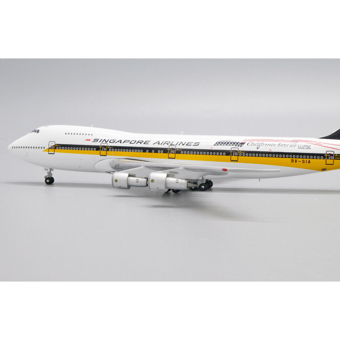 1/400 747-200 シンガポール航空 9V-SIA | ひこーきちゃん