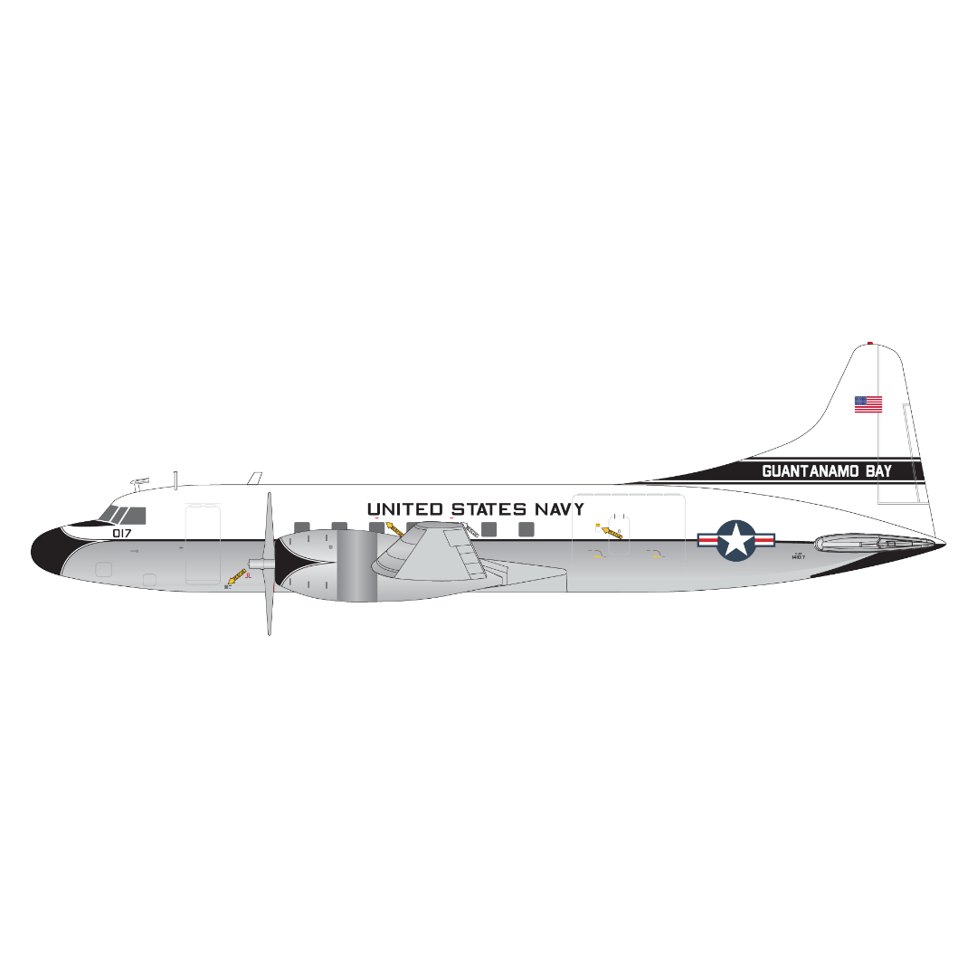先割予約15％OFF】1/200 C-131F アメリカ海軍「Guantanamo Ba