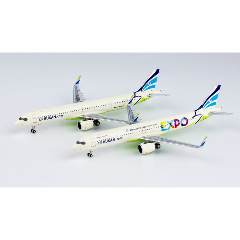 お取り寄せ商品】1/400 A321neo エアプサン「2030釜山国際博覧会