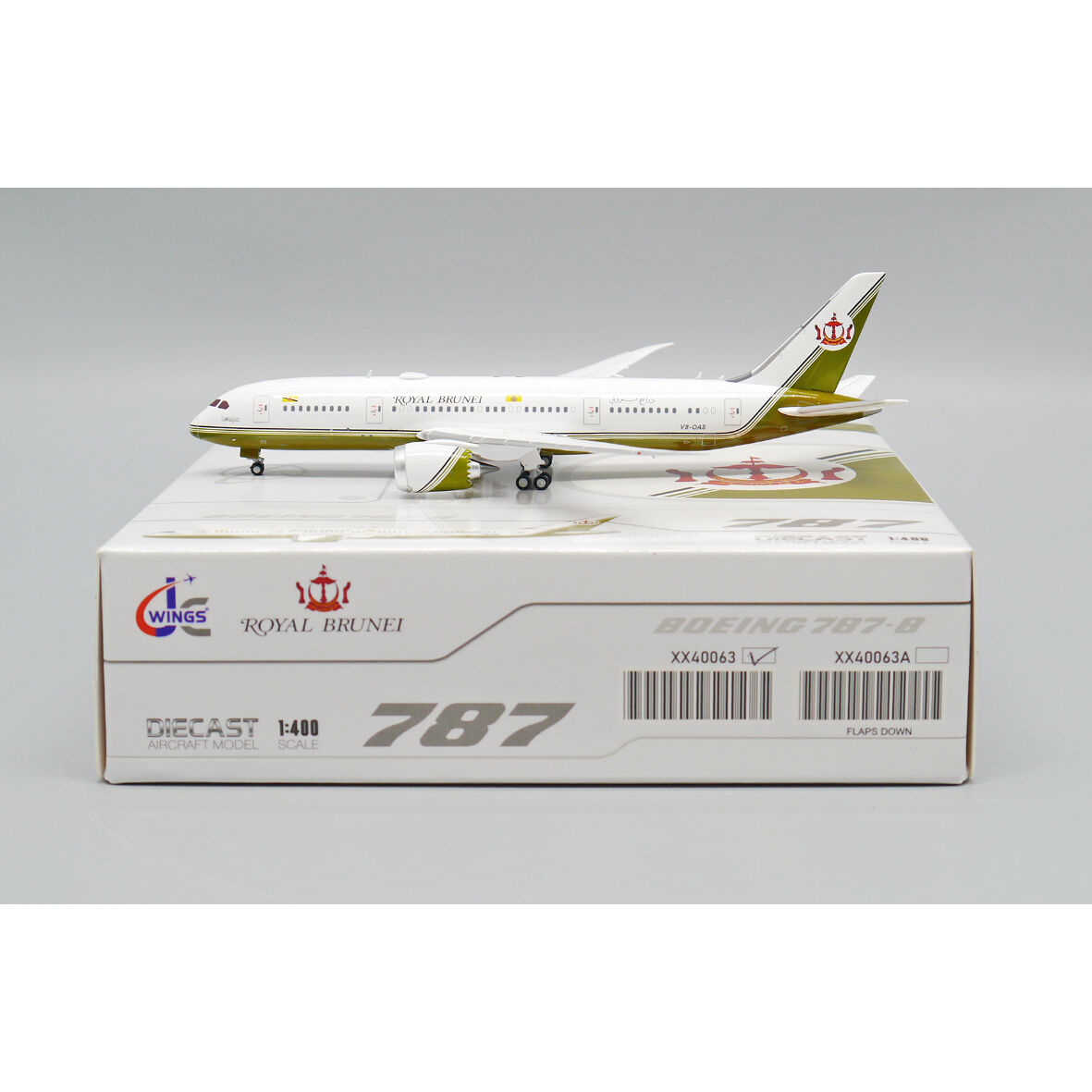 お取り寄せ商品】1/400 787-8(BBJ) ブルネイ政府専用機 V8-OAS お取り寄せ商品】1/400 787-8(BBJ) ブルネイ政府専用機 V8-OAS