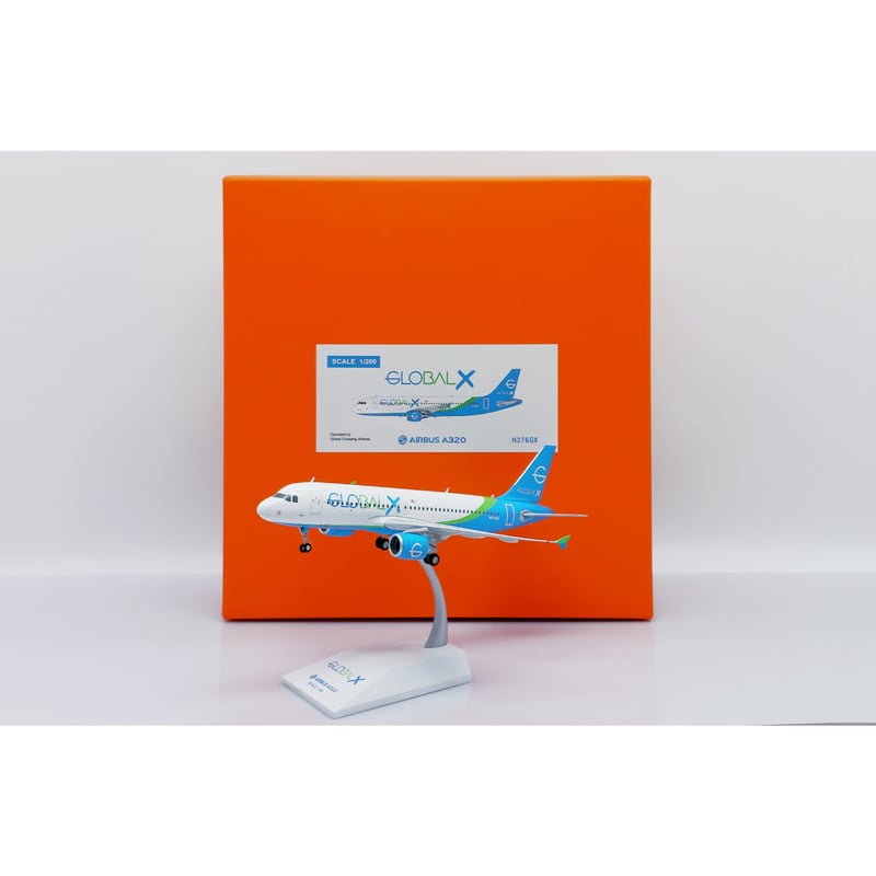 AIRBUS A320 モデル 未開封 お取り寄せ商品】1/200 A320 グローバルX N276GX | ひ