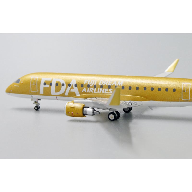 航空機・ヘリコプター FDA ERJ-175 JA09FJ Gold FDA GOLD] Fuji Dream Airlines ERJ-175 JA09FJ TAKE-OFF SHIZUOKA