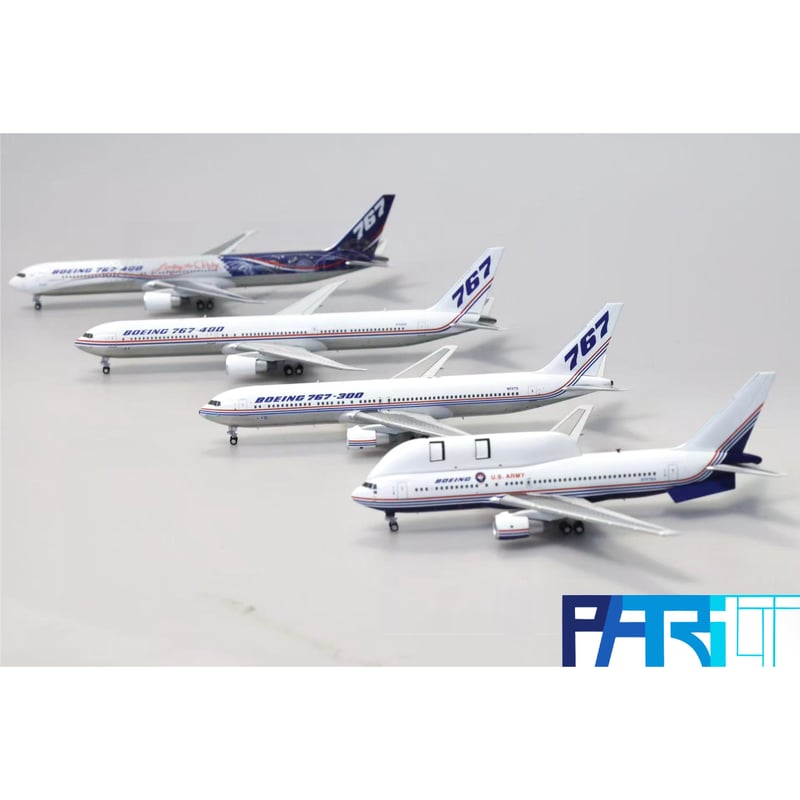1/400 767-300 ボーイング社「ハウスカラー」 N767S (ポリッシュ仕上